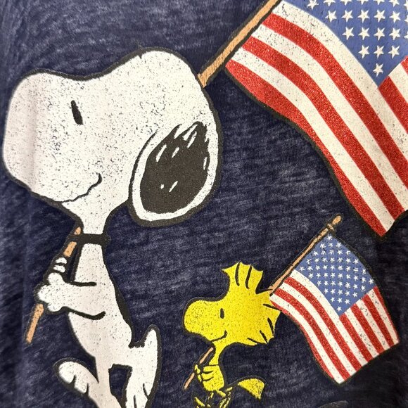 Peanuts Patriotic Tee Shirt Soft - Picture 4 of 6